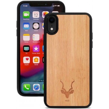 Houten iPhone Xr hoesje van Kudu