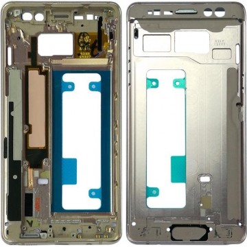 Middenframe-omlijsting voor Galaxy Note FE, N935, N935F / DS, N935S, N935K, N935L (blauw)