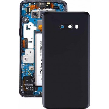 Let op type!! Batterij achterkant voor LG G8X ThinQ(Zwart)
