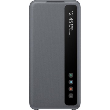 Samsung Clear View Cover - Samsung Galaxy S20 - Grijs