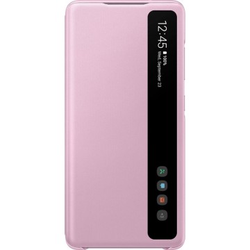 Samsung Smart Clear View Cover - Samsung Galaxy S20FE - Lavendel