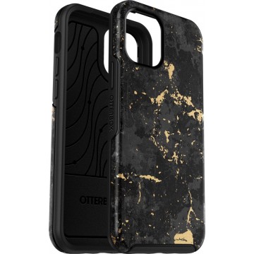 OtterBox symmetry case voor iPhone 12/iPhone 12 Pro - Zwart/Goud