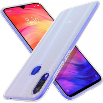 MMOBIEL Siliconen TPU Beschermhoes Voor Xiaomi Redmi Note 7 - 6.3 inch 2019 Transparant - Ultradun Back Cover Case