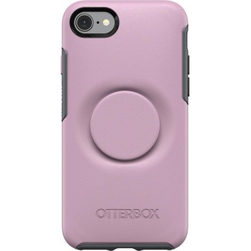 Otter + Pop Symmetry Case voor Apple iPhone SE (2nd gen)/8/7 - Mauveolous - Roze