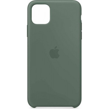 Apple Silicone Backcover iPhone 11 hoesje - Pine Green