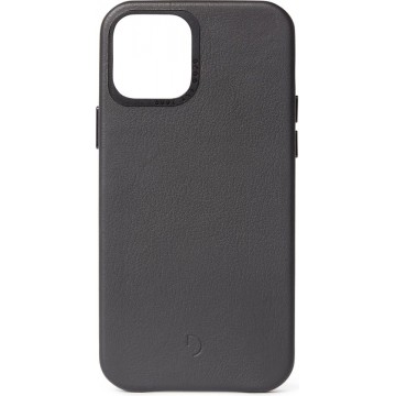 Decoded Leather Back Cover Apple iPhone 12 Mini Black