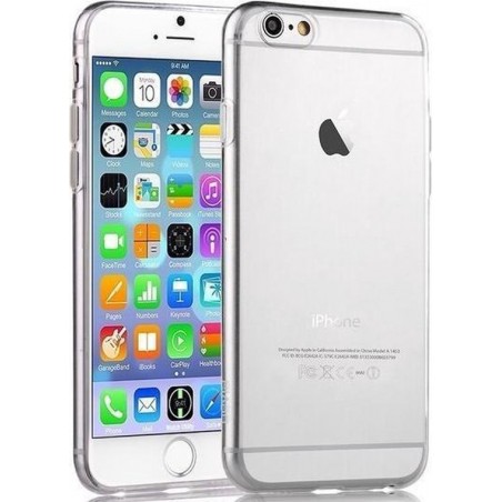 SMH Royal - Siliconen Ultra Dun Gel TPU iPhone 6 Hoesje Transparant