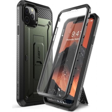 SUPCASE 360° Backcover Hoesje Met Screen Protector iPhone 11 Pro Max - Metallic Groen