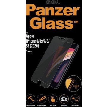 PanzerGlass Apple iPhone SE 2020 Privacy Glass Screenprotector - Zwart
