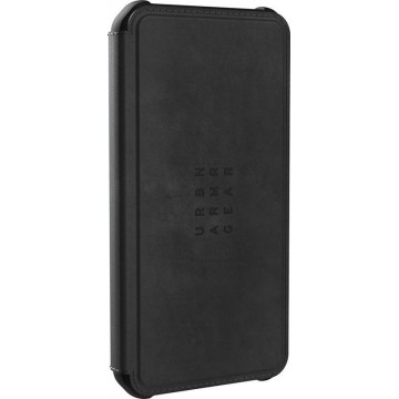UAG - iPhone 12 Hoesje - Book Case Metropolis Leer Zwart