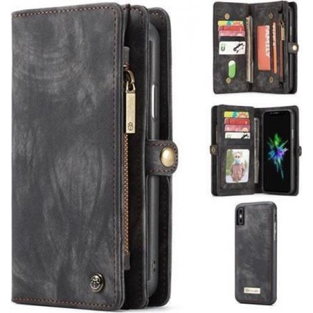 2-in-1 Wallet Case iPhone X / Xs met Privacy Glas