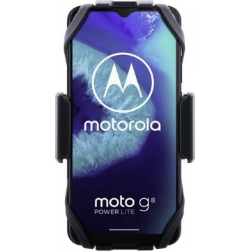 Interphone - Motorola Moto G8 Power Lite Motorhouder Moto Crab Zwart