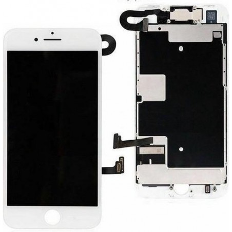 Apple iPhone 7 OEM LCD Beeldscherm - Voorgemonteerd - Wit
