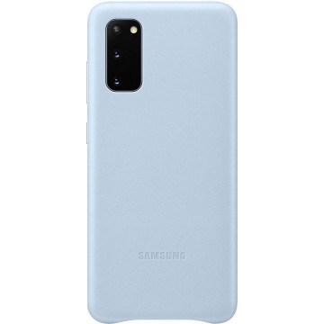 Samsung Leather Cover - Samsung Galaxy S20 - Blauw