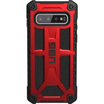 UAG Monarch Backcover Samsung Galaxy S10 hoesje - Rood