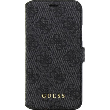 Guess 4G Uptown BookCase - Apple iPhone X (5.8") - Grijs