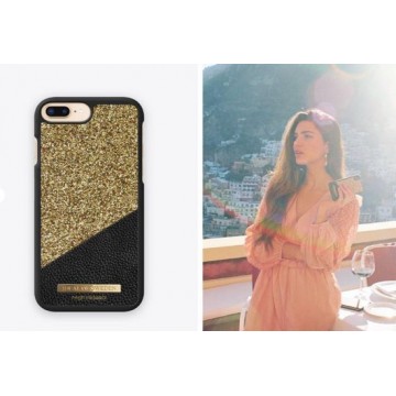 iDeal Of Sweden Negin Mirsalehi Glitters iPhone 8 Plus / 7 Plus - Goud / Zwart