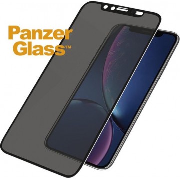 PanzerGlass CamSlider™ Privacy Screenprotector voor iPhone 11 / Xr - Zwart