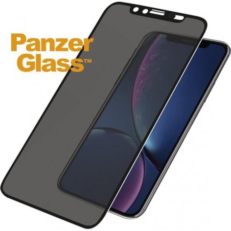 PanzerGlass CamSlider™ Privacy Screenprotector voor iPhone 11 / Xr - Zwart