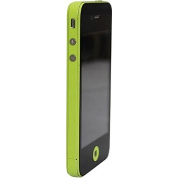 GadgetBay Decor Color Edge iPhone 4 4s Bumper stickers Skin - Groen