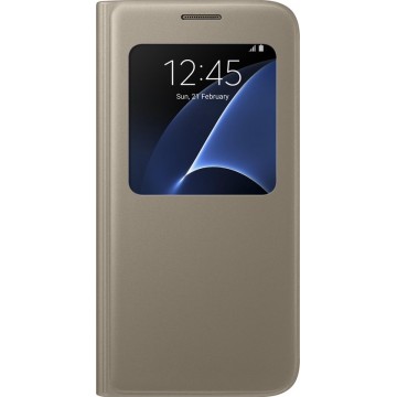 Samsung S-view cover - goud - voor Samsung G930 Galaxy S7