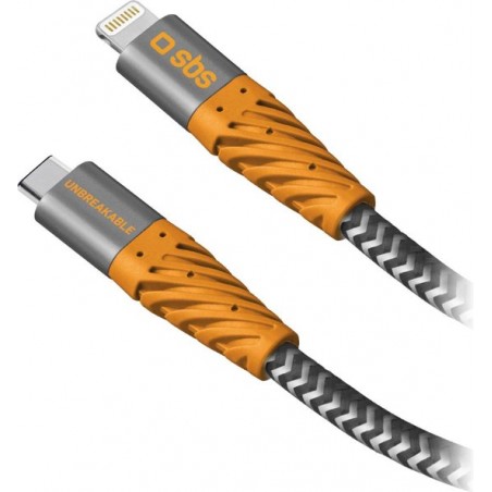 SBS Type C-Lightning onbreekbare kabel (2m)