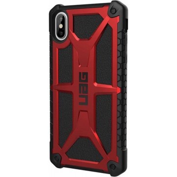 UAG Monarch Backcover iPhone Xs Max hoesje - Rood