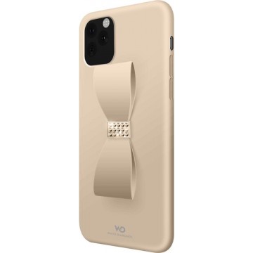 White Diamonds Cover Bow iPhone 11 Pro goud