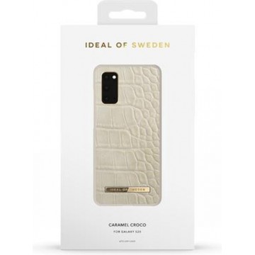 iDeal of Sweden Atelier Case Introductory Samsung Galaxy S20 Caramel Croco