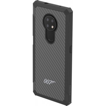 Nokia 7.2 / 6.2 Kevlar Case James Bond 007 - Zwart