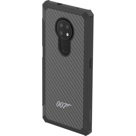 Nokia 7.2 / 6.2 Kevlar Case James Bond 007 - Zwart