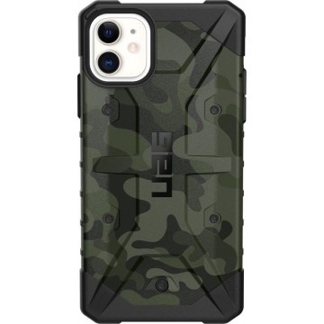 UAG Pathfinder Backcover iPhone 11 hoesje - Forest Camo Black