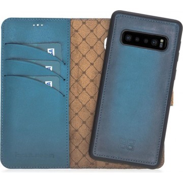 Bouletta Afneembare 2-in-1 BookCase Samsung Galaxy S10 Dark Blue