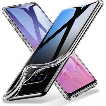 MMOBIEL Siliconen TPU Beschermhoes Voor Samsung Galaxy S10 Plus - 6.4 inch 2019 Transparant - Ultradun Back Cover Case