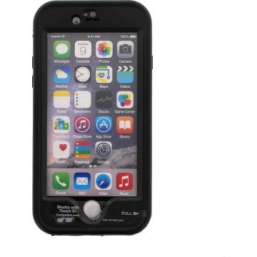 BeHello Waterproof Case voor Apple iPhone 6/6S - Zwart