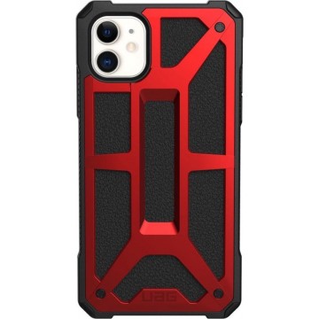 UAG Monarch Backcover iPhone 11 hoesje - Crimson Red