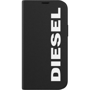 Diesel Booklet Case Core FW20/SS21 for iPhone 12 mini black/white