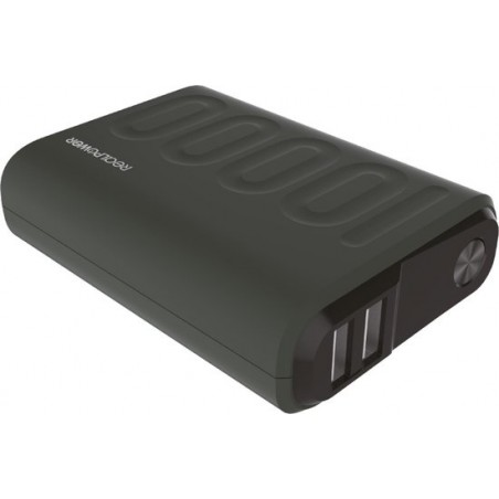 Powerbank RealPower PB-10000 PD+ Midnight Green