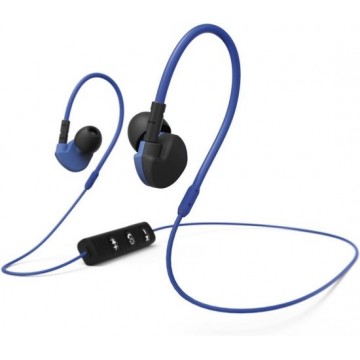 Hama Sport-oortelefoon Met Oorclips Active BT Zwart/blauw