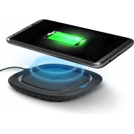 SBS Wireless Charger 10W - induktive Ladestation, schwarz