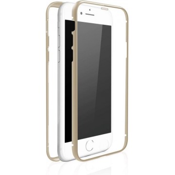 White Diamonds Cover "360° Glass" voor Apple iPhone 7/8/SE (2020), goud
