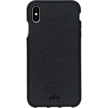 Eco-Friendly Softcase Backcover iPhone Xs Max hoesje - Zwart