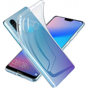 Huawei P20 Lite 2018 silicone hoesje transparant