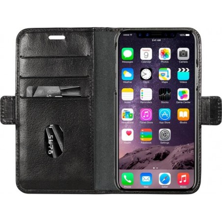 DBramante magnetic wallet case Lynge - zwart - voor Apple iPhone X