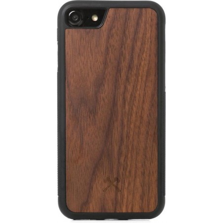 Woodcessories - iPhone 7 Hoesje - EcoBump Walnoot Zwart