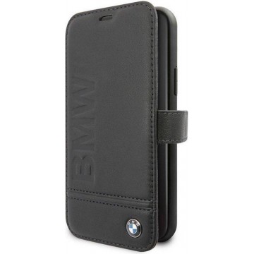 BMW Signature Leather Book Case - Apple iPhone 11 Pro (5.8'') - Zwart