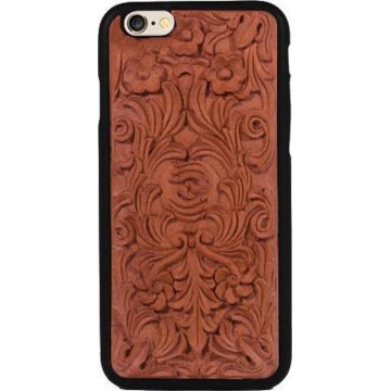 Trendy handgemaakt houten telefoonhoesje iPhone 6