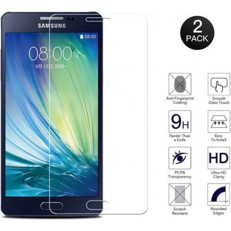 Paxx® Gratis 1+1 Screen Protector Glass Tempered Glass Doorzichtig 2 stuks voor Samsung Galaxy A5 2015 A500