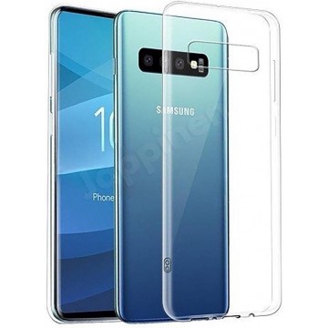EmpX.nl Samsung Galaxy S10 TPU Transparant Siliconen Back cover