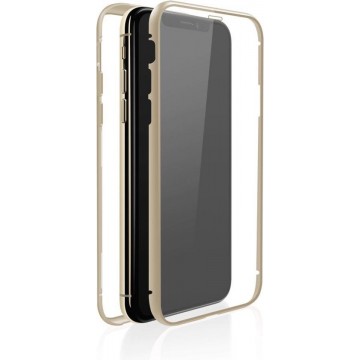 White Diamonds Cover 360° Glass iPhone 11 Max goud